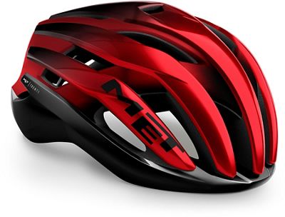 MET Trenta Road Helmet (MIPS) - Black Red Metallic-Matte Glossy, Black Red Metallic-Matte Glossy